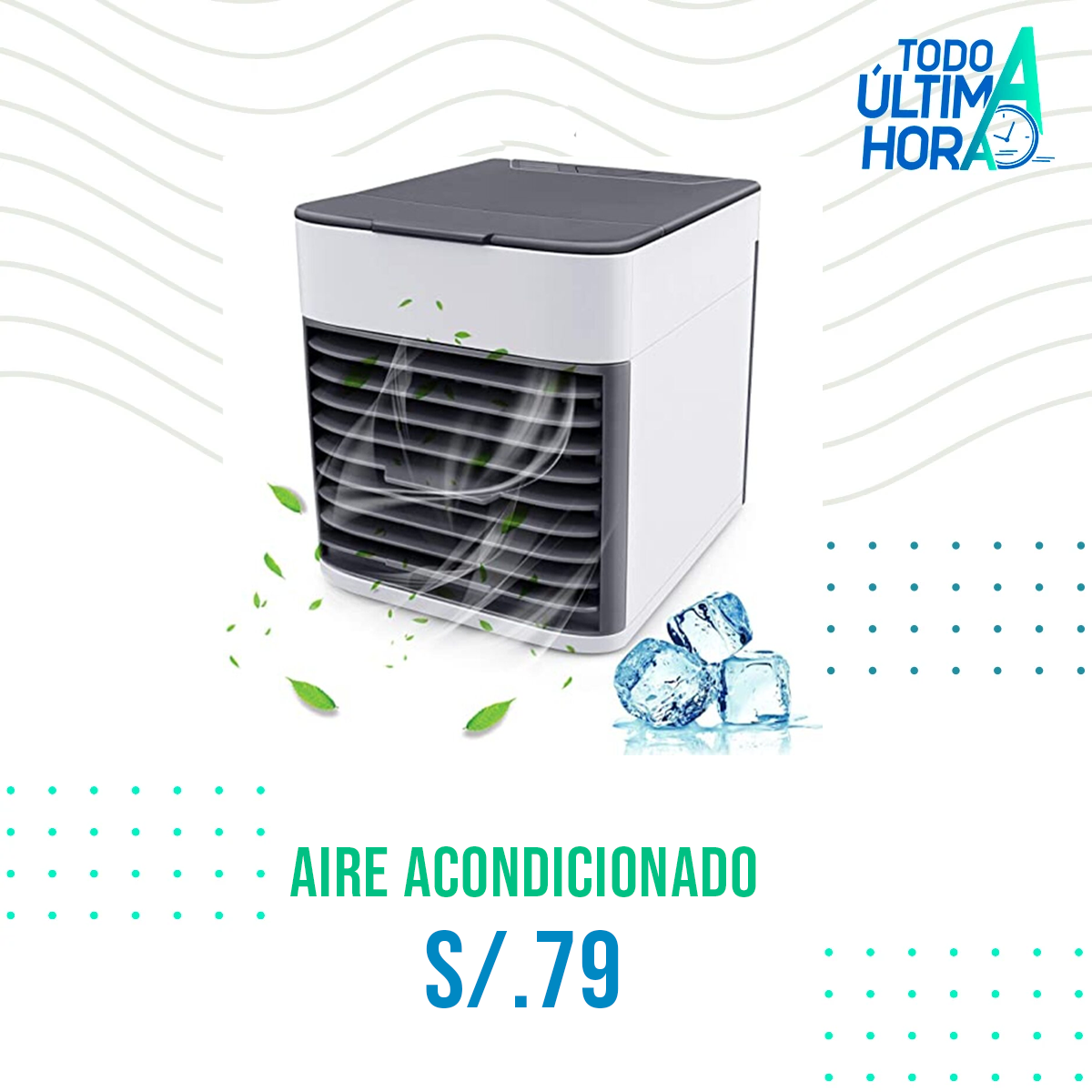 Mini Aire Acondicionado Portatil